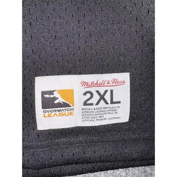 Mitchell & Ness Houston Outlaws Overwatch League Mesh Tank Top Size 2XL, NWT - Picture 4 of 13